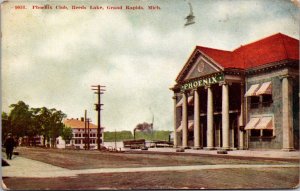 Postcard Phoenix Club at Reeds Lake in Grand Rapids, Michigan