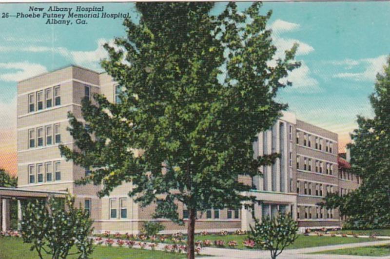 Georgia Albany Phoebe Putney Memorial Hospital Curteich