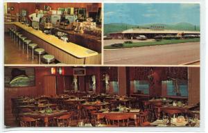 Barton's Restaurant US 220 Pinto Maryland postcard