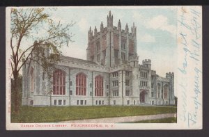 New York POUGHKEEPSIE Vassar College Library pm1906 ~ Und/B