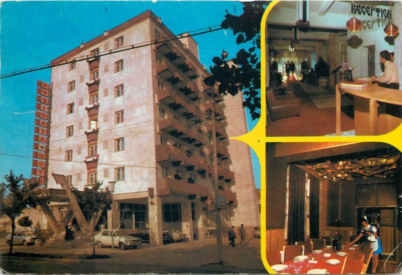 Postcard Romania Dragasani hotelul rusi dava judetul valcea multi view