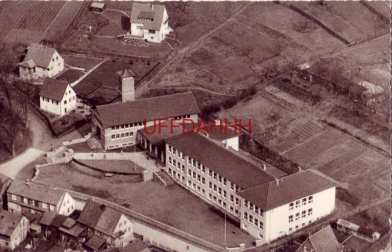 1974 GERMANY. REICHELSHEIM i. O. VOLKS- UND MITTELSCHULE. RPPC