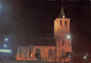 BT9130 La vieille eglise la nuit Blankenberge    Belgium