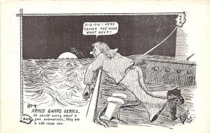 Artist Ayres, USN 1918 Military Comic Unused 