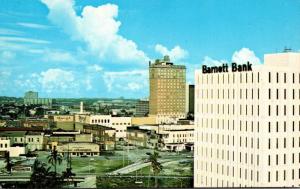 Florida Tampa Downtown Showing Barnett Bank