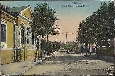 romania, CRAIOVA, Bulevardu Mihai Bravu (1922)