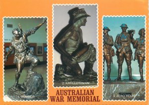 Postcard Australian war memorial Canberra