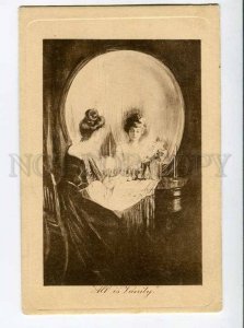 264492 METAMORPHIC Lady in SKULL Vintage Schweizer GIBSON PC