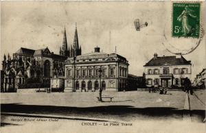 CPA CHOLET - La Place Travot (296562)