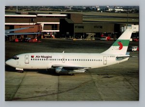 Airplane Postcard Air Niugini Papua New Guinea Airline Boeing 737 AE14