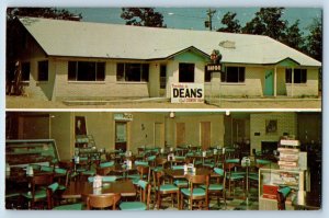 Osage Beach Missouri MO Postcard Deans Barbeque Multiview 1960 Vintage Unposted