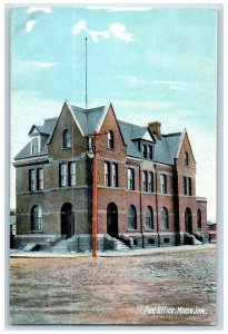 Moose Jaw Saskatchewan Canada Postcard Post Office c1910 Unposted Antique