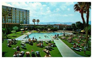 Postcard SWIMMING POOL SCENE Las Vegas Nevada NV AS1648