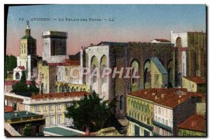 Old Postcard Avignon Palais Des Papes