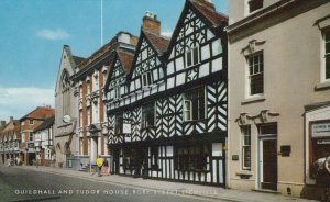 Staffordshire Postcard-Guildhall and Tudor House, Bore Street, Lichfield RS21774