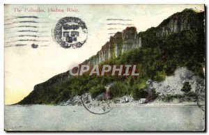 Old Postcard The Palisades Hudson River