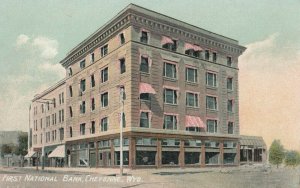 CHEYENNE , Wyoming , 1900-10s ; First National Bank