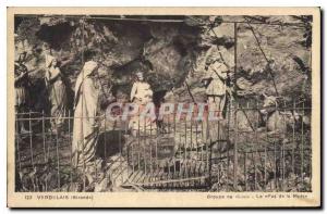 Postcard Old Verdelais Gironde