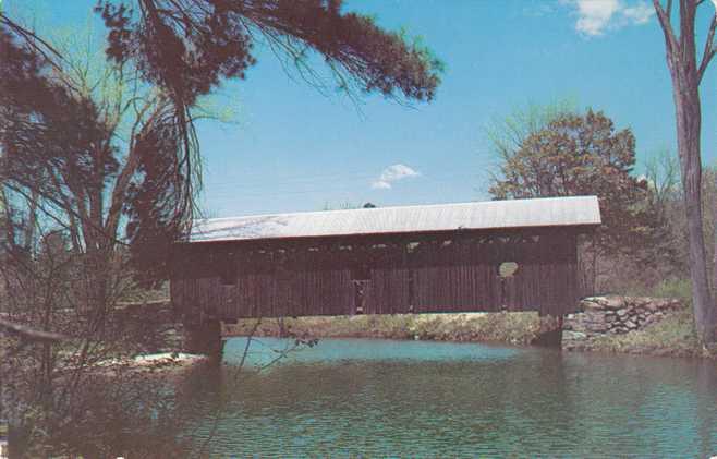 Warner River Covered Bridge - Waterloo NH, New Hampshire