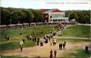 Postcard Cape Cottage Theatre in Cape Elizabeth, Maine