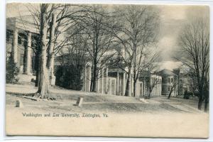 Washington and Lee University Lexington Virginia 1905 postcard