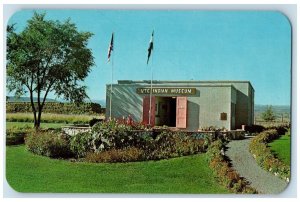 c1960 Ute Indian Museum Exterior View Montrose Colorado CO Vintage Postcard