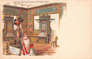 Advertising Chocolat Suchard Gallery France Paris 1900 Exposition postcard B978