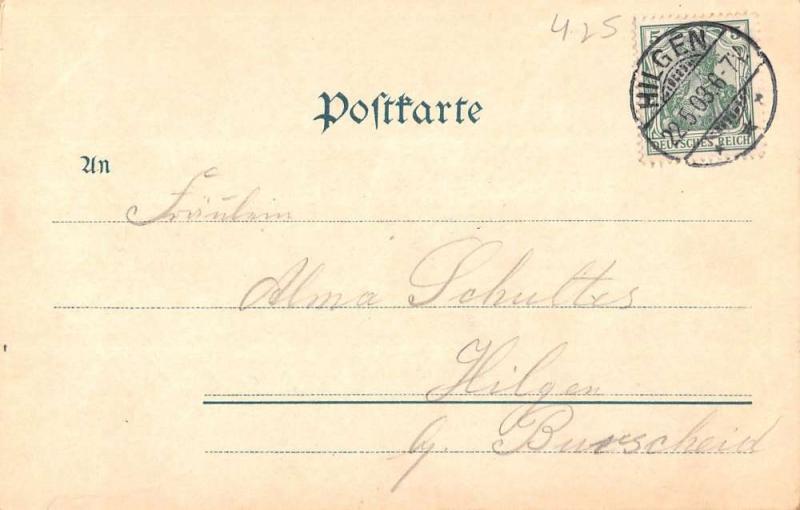 Altenberg Dhunntahle Germany Antique Postcard L2689