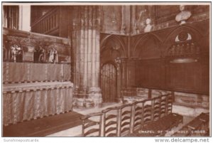 Tucks Chapel Of The Holy Cross Westminster Abbey Series 4 Real Photo