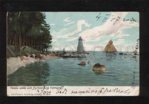 069675 SWEDEN LIGHTHOUSE in Vettern Vintage PC