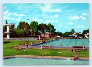 MILDURA, Victoria Australia ~ OLYMPIC SWIMMING POOL 12th Street 4x6 Postcard