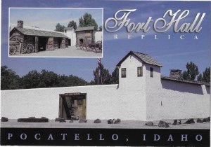 Full Scale Replica of Fort Hall Pocatello Idaho 4 by 6