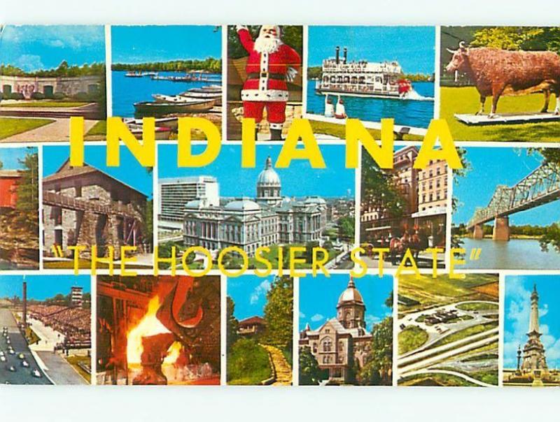 Postcard Indiana Hoosier State # 1189A