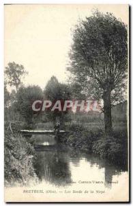 Breteuil Old Postcard The edges of the Noye