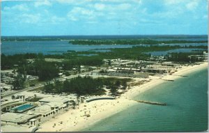 USA Sarasota Famed Lido Beach and Casino Florida Chrome Postcard 03.47 