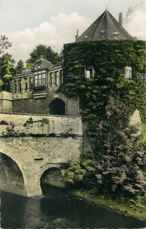 Germany Postcard Osnabruck old bridge image