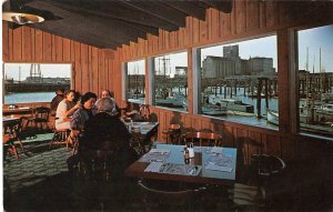 Astoria, Oregon SEA-FARE Seafood Restaurant Interior 1962 Vintage Postcard