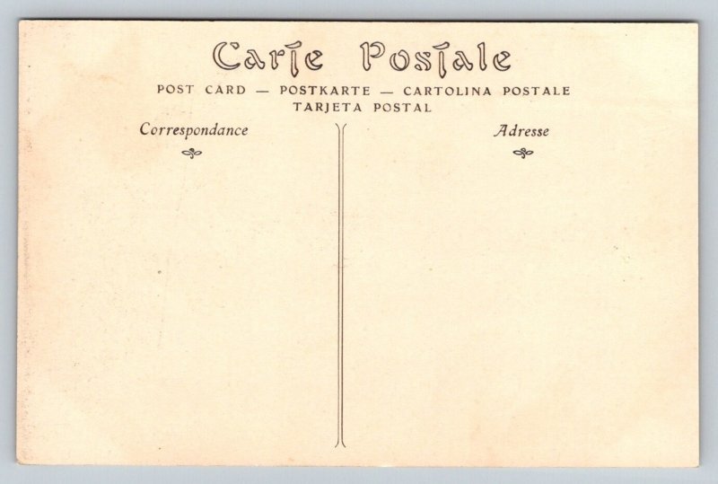 Eiffel Tower   Paris France  Postcard