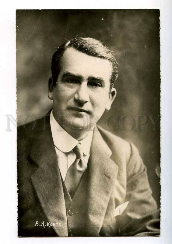 216049 Albert COATES Famous conductor COMPOSER Vintage PHOTO