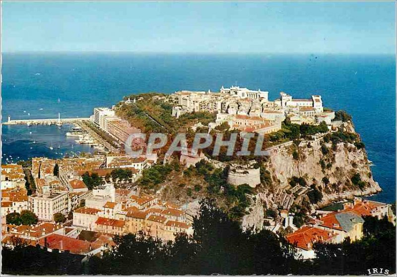 Postcard Modern REFLECTIONS OF THE RIVIERA PRINCIPALITY OF MONACO The Rock an...