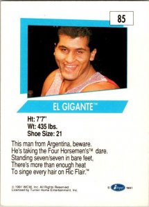 1991 WCW Wrestling Card El Gigante sk21156