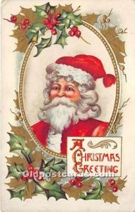 Santa Claus Christmas Postal Used Unknown 