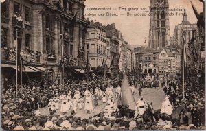 Belgium Antwerpen Juwelenstoet 1923 Praalwagens, Floats Antwerp Postcard C196