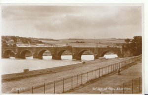 Scotland Postcard - Bridge of Dee - Aberdeenshire - Real Photograph - TZ11526