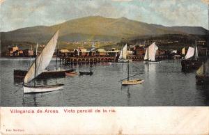 US2365 Spain Villagarcia de Arosa Vista Parcial de la Ria Pontevedra, Galicia