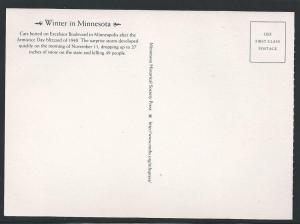 Winter in Minnesota Armistice Day Blizzard
