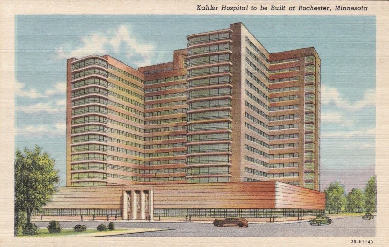 Minnesota Rochester Kahler Hospital Curteich sk5417