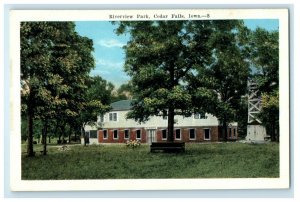 c1910's Rearview Park Cedar Rapids Iowa IA Unposted Antique Postcard