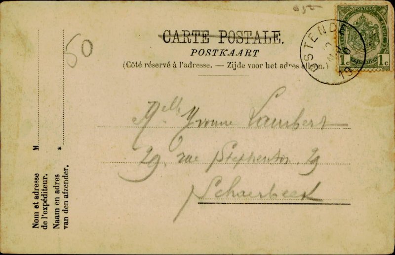 B576 Belgium Ostend 1900s