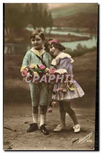 Old Postcard Fantasy Children